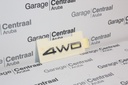 DECAL SAN "4WD" FENDER
